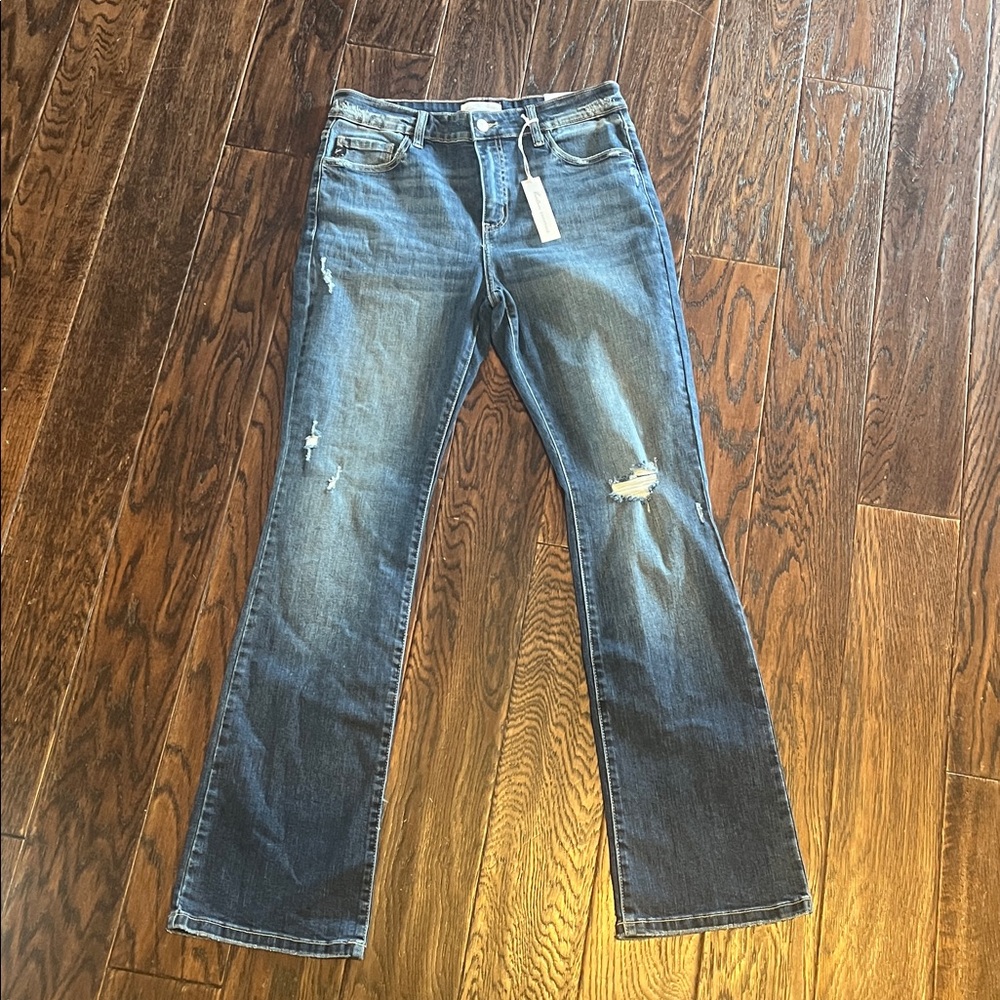 KanCan High Rise Dark Blue Jeans